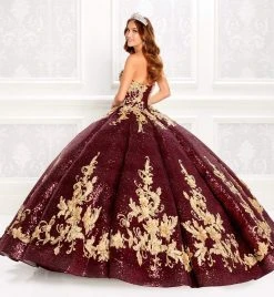 Princesa By Ariana Vara - PR22030 Sequined Sweetheart Ball Gown