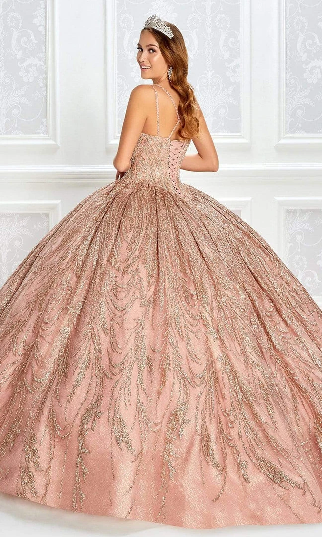 Princesa By Ariana Vara - PR22031 V-Neck Ball Gown 4 Princesa By Ariana Vara - PR22031 V-Neck Ball Gown
