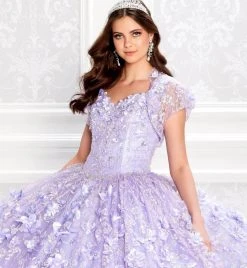 Princesa By Ariana Vara - PR22036 Floral Ball Gown With Lights 23 Princesa By Ariana Vara - PR22036 Floral Ball Gown With Lights