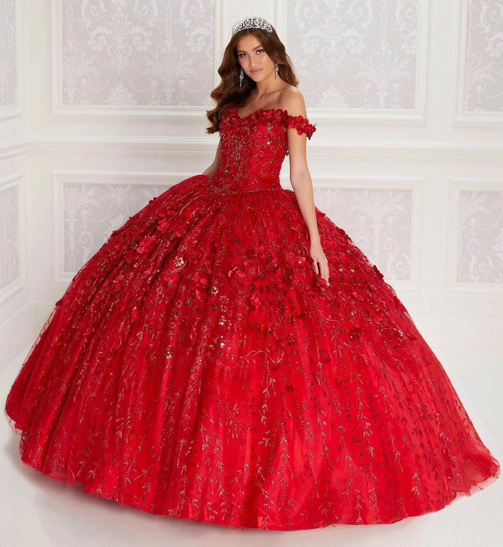 Princesa By Ariana Vara - PR22036NL Floral Ball Gown 14 Princesa By Ariana Vara - PR22036NL Floral Ball Gown