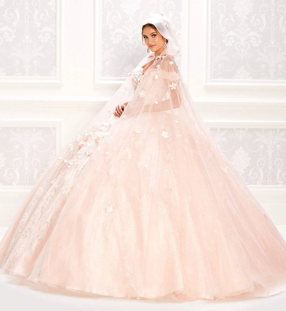 Princesa By Ariana Vara - PR22036NL Floral Ball Gown 6 Princesa By Ariana Vara - PR22036NL Floral Ball Gown