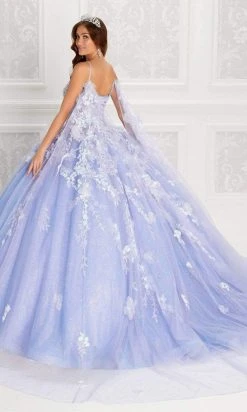 Princesa By Ariana Vara - PR22143 V Neck Basque Ball Gown