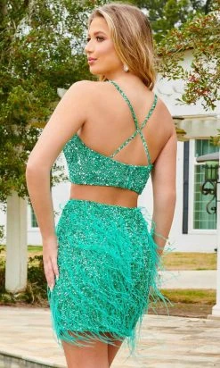 Rachel Allan 40187 - Two Piece Sleeveless Cocktail Dress 12 Rachel Allan 40187 - Two Piece Sleeveless Cocktail Dress