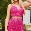 Rachel Allan 40199 - Two-Piece Sequin Cocktail Dress 1 Rachel Allan 40199 - Two-Piece Sequin Cocktail Dress