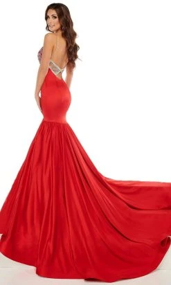 Rachel Allan - 50016 Beaded Sweetheart Trumpet Evening Dress 12 Rachel Allan - 50016 Beaded Sweetheart Trumpet Evening Dress