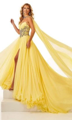 Rachel Allan - 50118 Beaded Choker Cascade Gown 11 Rachel Allan - 50118 Beaded Choker Cascade Gown