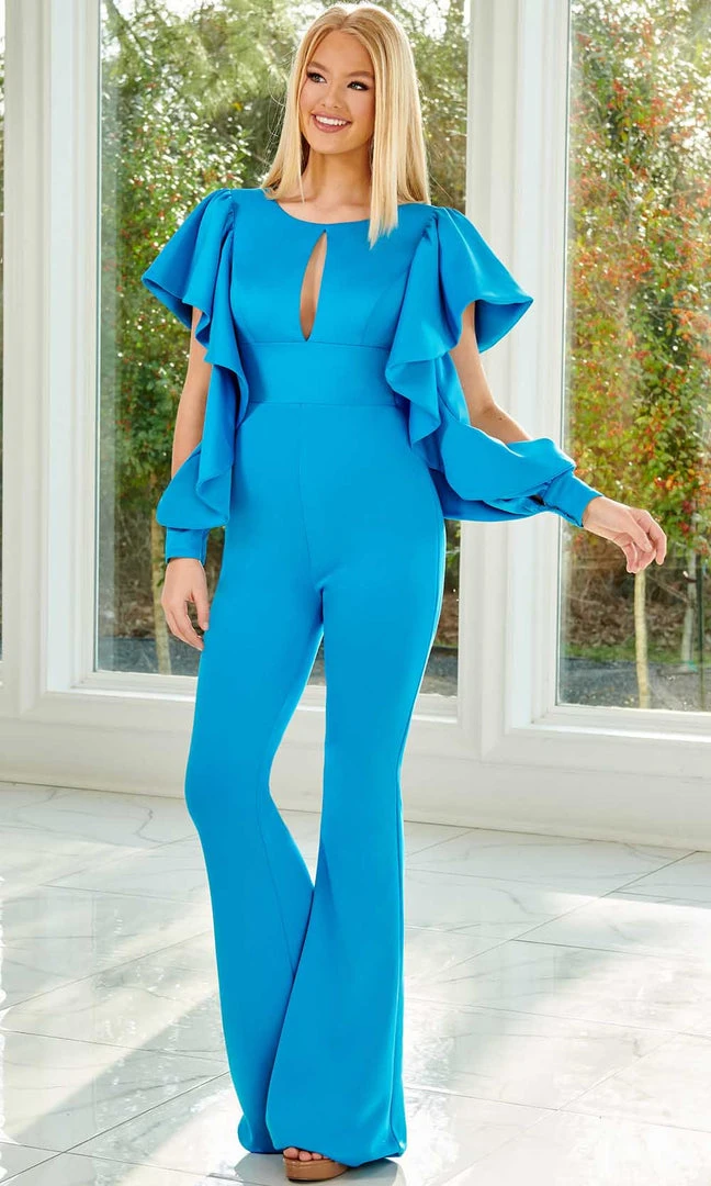 Rachel Allan 50131 - Long Sleeve Jumpsuit 3 Rachel Allan 50131 - Long Sleeve Jumpsuit