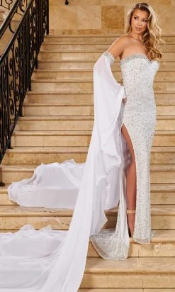 Rachel Allan 50181 - Strapless Sweetheart Evening Gown