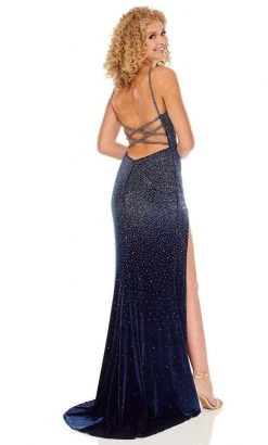 Rachel Allan - 70006 Beaded Sweetheart Sheath Dress