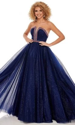 Rachel Allan - 70084 Strapless Tulle Ballgown