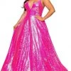 Rachel Allan - 70130W A-Line Sequin Evening Gown 2 Rachel Allan - 70130W A-Line Sequin Evening Gown