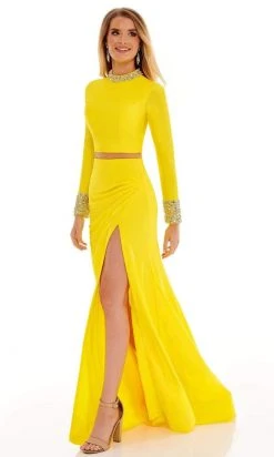 Rachel Allan - 70138 High Neck Trumpet Evening Dress 12 Rachel Allan - 70138 High Neck Trumpet Evening Dress