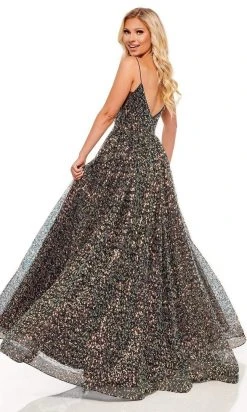 Rachel Allan - 70151 Sequin Ornate A-Line Gown