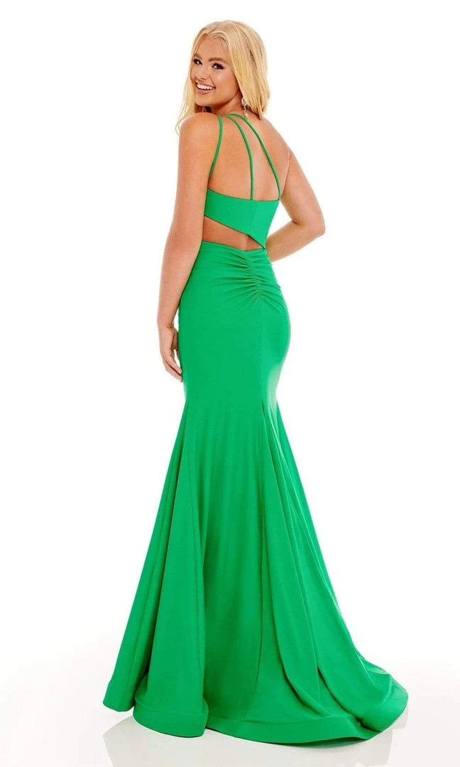 Rachel Allan - 70153 Asymmetrical Cutout Gown With Slit 6 Rachel Allan - 70153 Asymmetrical Cutout Gown With Slit