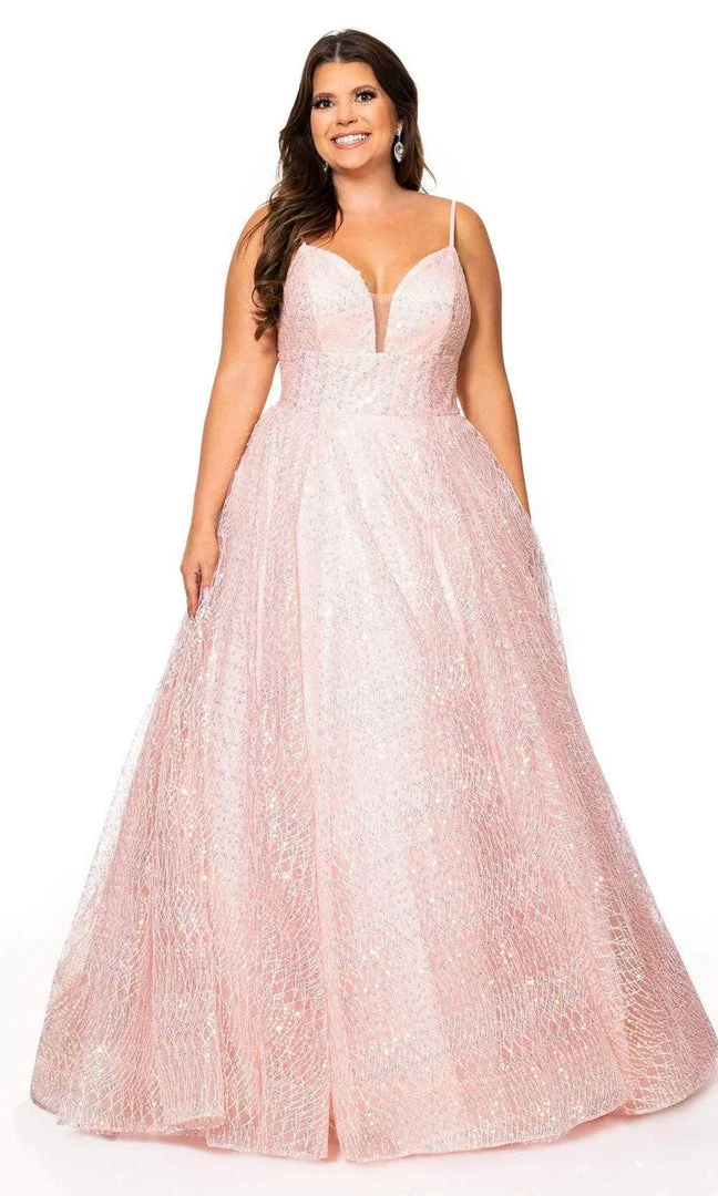 Rachel Allan - 70172W Plunging Sweetheart A-Line Evening Gown 3 Rachel Allan - 70172W Plunging Sweetheart A-Line Evening Gown