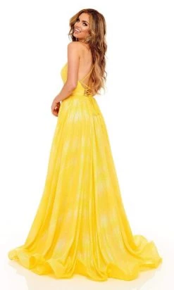 Rachel Allan - 70200 V-Neck A-Line Evening Gown 13 Rachel Allan - 70200 V-Neck A-Line Evening Gown