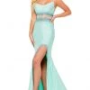 Rachel Allan - 70237 Scoop Beaded Evening Dress