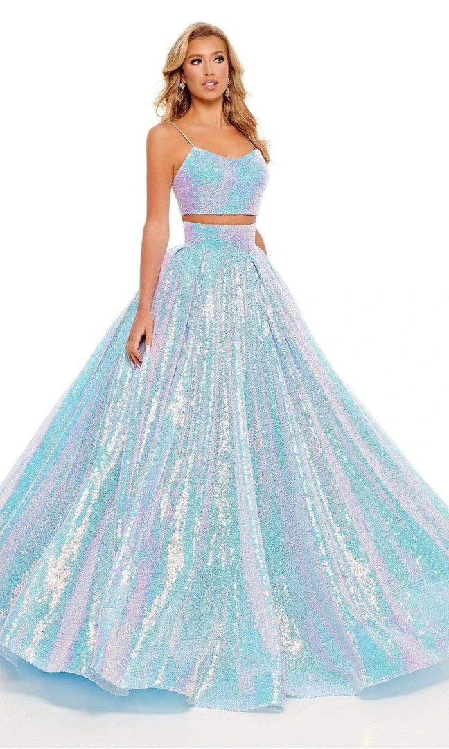 Rachel Allan - 70238 Two-Piece Sequin Ballgown 5 Rachel Allan - 70238 Two-Piece Sequin Ballgown