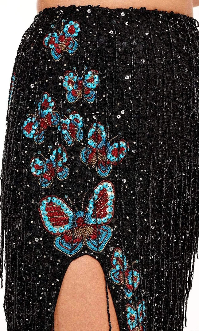 Rachel Allan - 70258 Two-Piece Butterfly Motif Gown 5 Rachel Allan - 70258 Two-Piece Butterfly Motif Gown