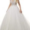 Rachel Allan - M780 Fully Beaded Bodice Tulle Ballgown Wedding Dress