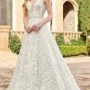 Rachel Allan - M793 Floral Embroidered A-line Bridal Gown 1 Rachel Allan - M793 Floral Embroidered A-line Bridal Gown