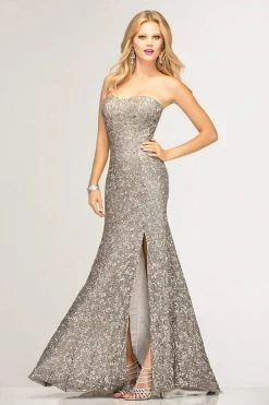Scala - 47526 Dress In Lead And Silver