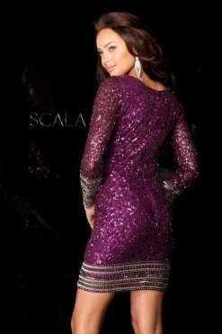 Scala - 48356 Dress In Wine