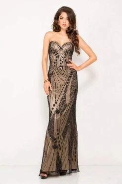 Scala - 48565 Dress In Black And Nude