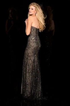 Scala - 48590 Dress In Black And Nude