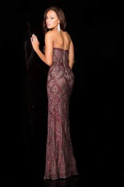 Scala - 48658 Dress In Lead Port