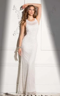 Scala - 48714 High Neck Long Evening Dress 20 Scala - 48714 High Neck Long Evening Dress