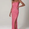 SCALA - 60100 Scoop Sequined Column Dress 2 SCALA - 60100 Scoop Sequined Column Dress