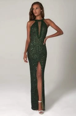 SCALA - 60113 Embellished Jewel Column Dress 12 SCALA - 60113 Embellished Jewel Column Dress