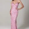 SCALA - 60116 Sequined Long Column Dress 1 SCALA - 60116 Sequined Long Column Dress