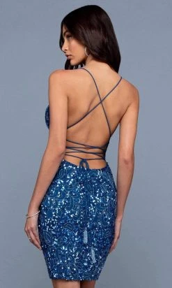 SCALA - 60197 Sequin Embellished Sheath Dress