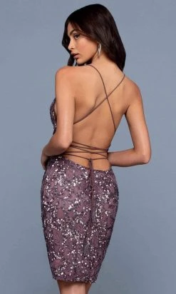 SCALA - 60197 Sequin Embellished Sheath Dress