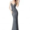 Sherri Hill - 50860 Fully Beaded Deep V-neck Sheath Dress 1 Sherri Hill - 50860 Fully Beaded Deep V-neck Sheath Dress