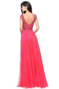 Sherri Hill - 51091 Two-Piece Beaded Cap Sleeve Chiffon Dress 8 Sherri Hill - 51091 Two-Piece Beaded Cap Sleeve Chiffon Dress