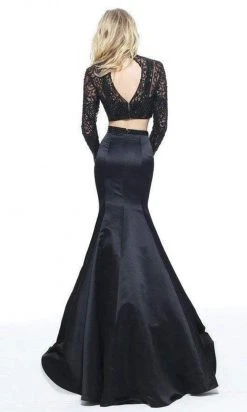 Sherri Hill - 51107 Beaded Two Piece High Neck Winter Formal Dress