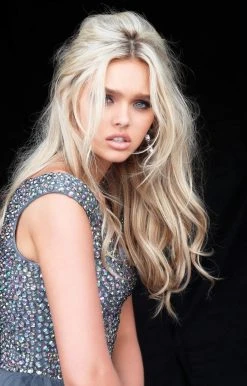 Sherri Hill - 51447 Embellished Wide V-neck Ballgown 17 Sherri Hill - 51447 Embellished Wide V-neck Ballgown