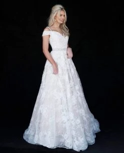 Sherri Hill - 51451 Beaded Off-Shoulder A Line Evening Dress 19 Sherri Hill - 51451 Beaded Off-Shoulder A Line Evening Dress