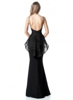 Sherri Hill - 51490 Embroidered Bateau Trumpet Dress