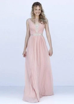 Sherri Hill - 51550 Beaded Cap Sleeve Pleated A-Line Dress