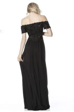 Sherri Hill - 51556 Beaded Lace Off-Shoulder A-Line Dress