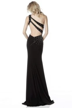 Sherri Hill - 51566 Embellished One Shoulder Jersey Trumpet Dress 7 Sherri Hill - 51566 Embellished One Shoulder Jersey Trumpet Dress