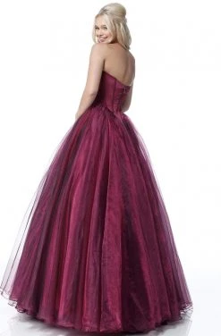 Sherri Hill - 51583 Strapless Plunging Sweetheart Ballgown
