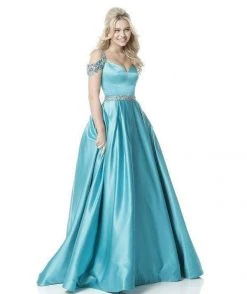 Sherri Hill - 51613 A Line Beaded Dress With Bejeweled Cold Shoulders 17 Sherri Hill - 51613 A Line Beaded Dress With Bejeweled Cold Shoulders