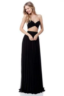 Sherri Hill - 51619 Two Piece Sweetheart A-Line Evening Dress