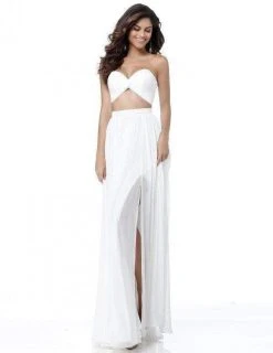 Sherri Hill - 51619 Two Piece Sweetheart A-Line Evening Dress