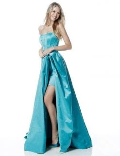 Sherri Hill - 51630 Strapless Semi-Sweetheart A-line Gown